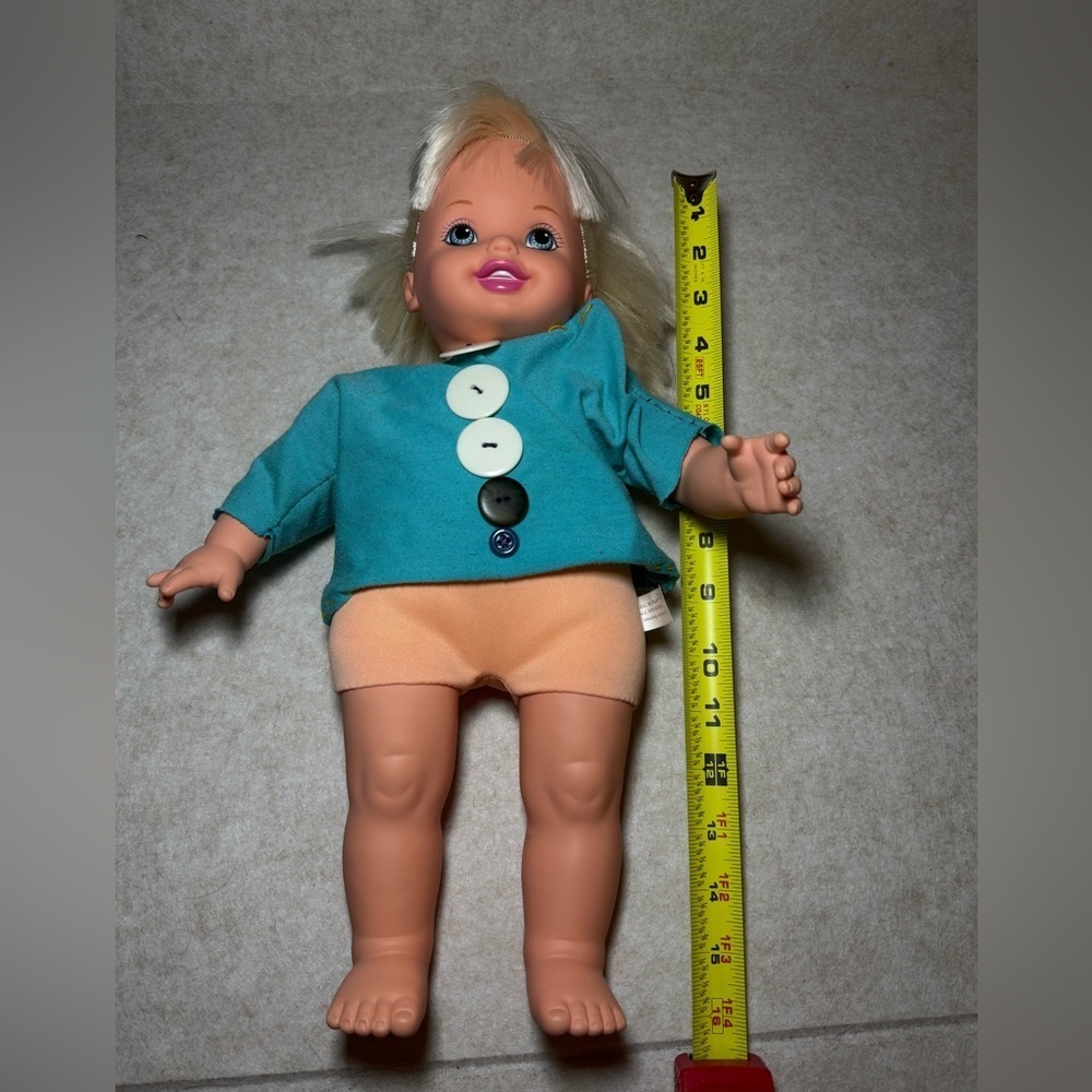 Vintage 2000's Barbie Mattel Soft Kelly Doll Approx 16" Barbie's Sister - Picture 8 of 8